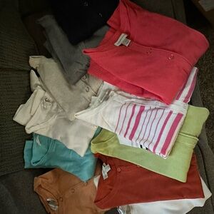 Lot of 11 barely worn Christopher and Banks sweaters and cardigans.